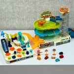 Multi-story parking with urban landscape - Image 2