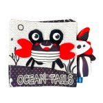 Black and white book of marine animals