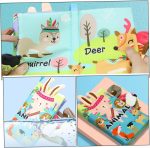 Fabric book forest animals rabbit - Image 2