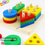 Square shape mounting plate (self-adhesive) - Image 2