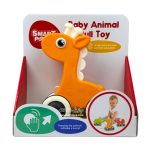 Pull-along giraffe toy