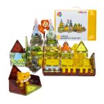 Jungle animal tile magnet set of 42 pieces