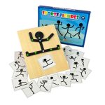 Wooden figure model kit