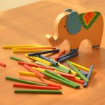 Balancing elephant with wooden pole - Image 3