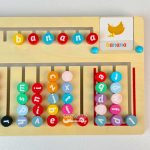 Wooden board with English letters - Image 5