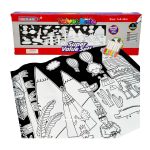 Velvet paint roller (1 meter)