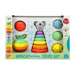 16-piece silicone sensory set