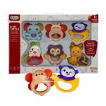 Baby rattle pack of 6