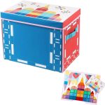 Puzzle magnetic tile box (without magnets)