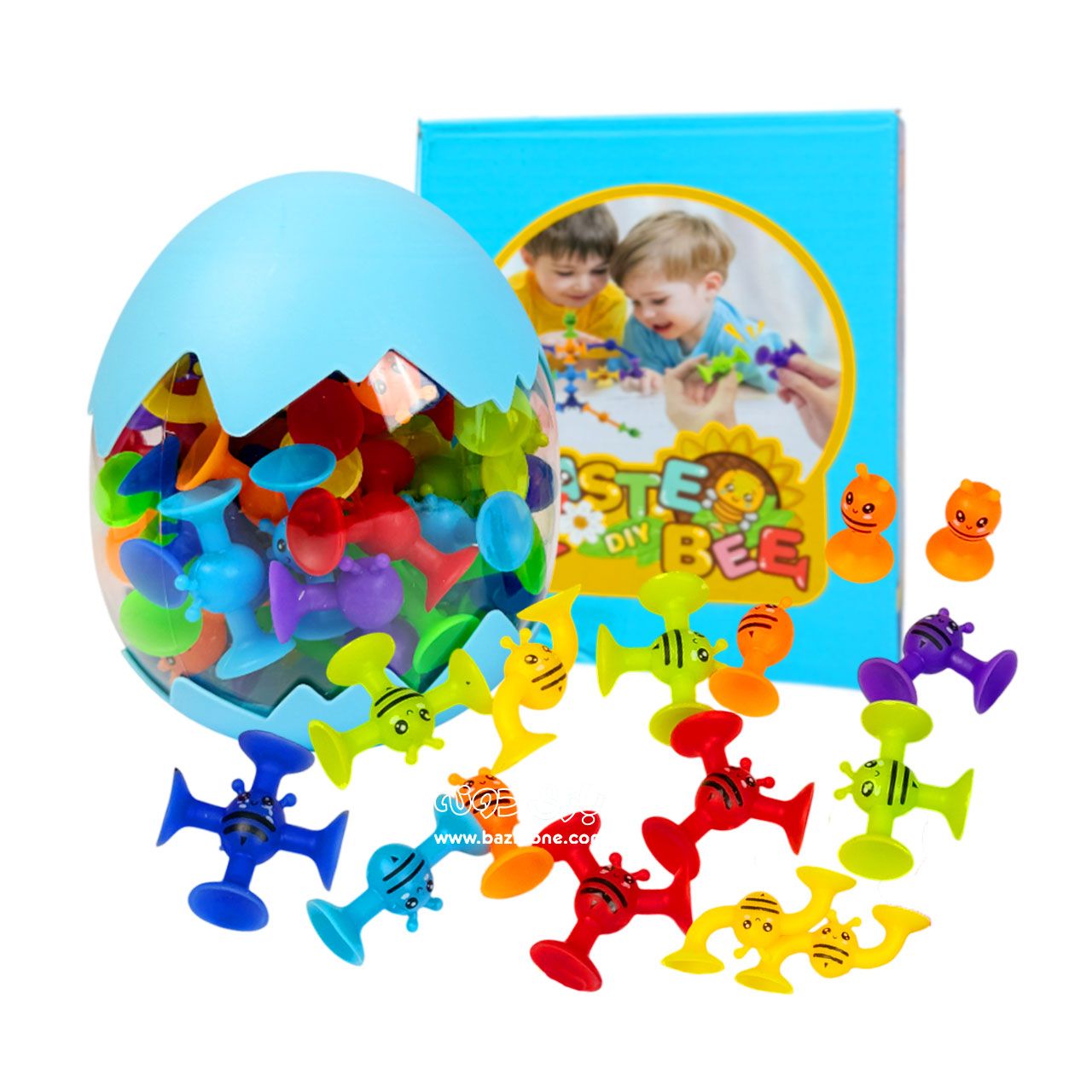 162743-image-1 Egg-laying animal adhesive molecules set of 46 pieces - Image 1