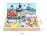 Magnetic stickers puzzle children's educational toys - Image 2