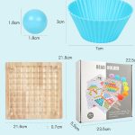 Color Bead Xiaoxiaole Wooden Children's Educational Toys - Image 6