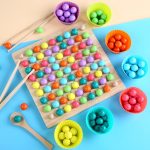 Color Bead Xiaoxiaole Wooden Children's Educational Toys - Image 5