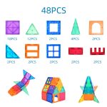 Magnetic Tiles Building Blocks Creative Construction Toy - Image 5